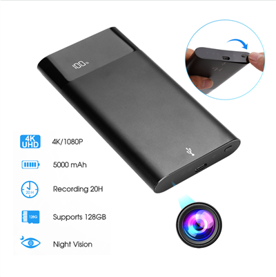 1080p Power Bank Hidden Camera